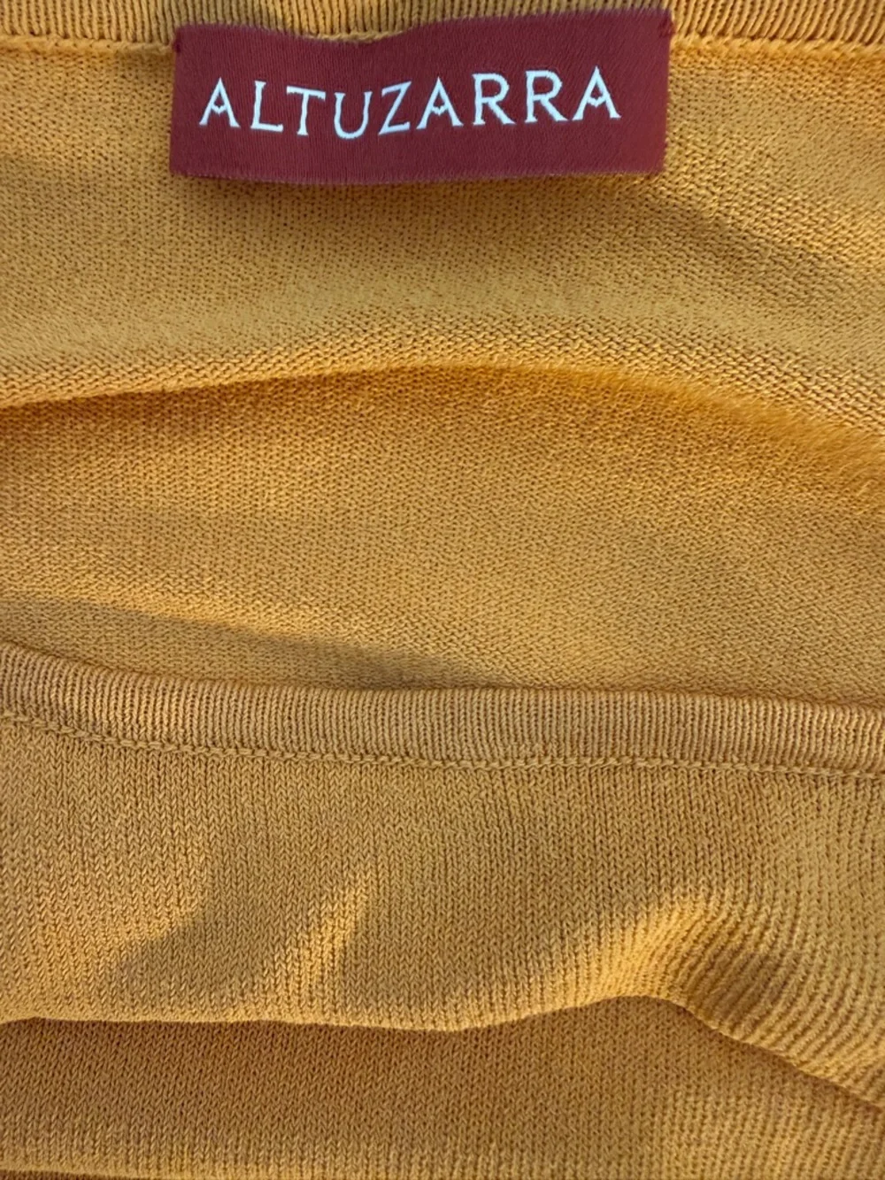 Altuzarra Asgard Goldenrod Long Sleeve Ruched Sweater Size Small Designer - Picture 3 of 9